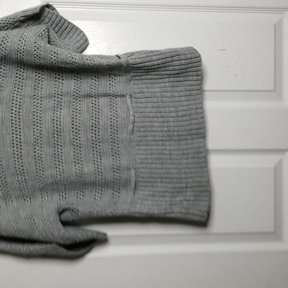 Reference Point Cowl Neck Short Sleeve Sweater - Picture 7 of 10